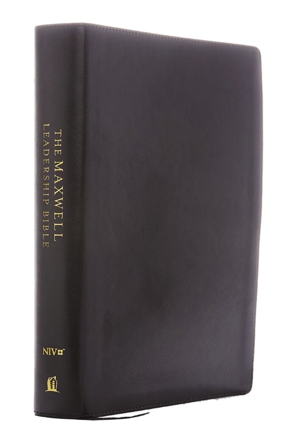 Cover image for Niv, Maxwell Leadership Bible, 3rd Edition, Leathersoft, Black, Comfort Print, isbn: 9780785223023