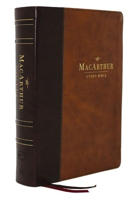 Cover image for Nkjv, MacArthur Study Bible, 2nd Edition, Leathersoft, Brown, Indexed, Comfort Print, isbn: 9780785223092