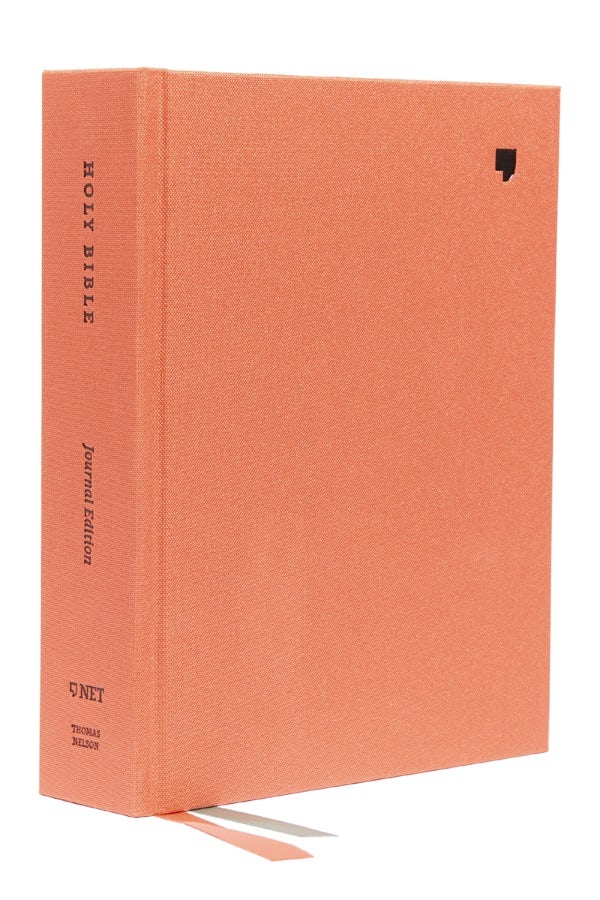 Cover image for Net Bible, Journal Edition, Cloth Over Board, Coral, Comfort Print, isbn: 9780785224808