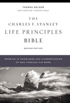 Cover image for Nasb, Charles F. Stanley Life Principles Bible, 2nd Edition, Hardcover, Comfort Print, isbn: 9780785225645
