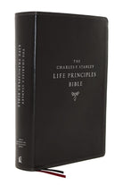 Cover image for Nasb, Charles F. Stanley Life Principles Bible, 2nd Edition, Leathersoft, Black, Comfort Print, isbn: 9780785225676