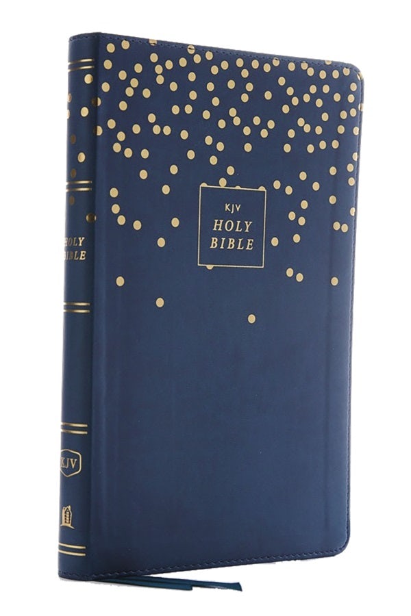 Cover image for Kjv, Thinline Bible Youth Edition, Leathersoft, Blue, Red Letter Edition, Comfort Print, isbn: 9780785225751