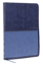 Cover image for Kjv, Value Thinline Bible, Large Print, Leathersoft, Blue, Red Letter Edition, Comfort Print, isbn: 9780785225898
