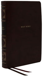 Cover image for Nkjv, Reference Bible, Classic Verse-By-Verse, Center-Column, Leathersoft, Black, Red Letter Edition, Comfort Print, isbn: 9780785229766