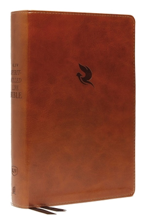 Cover image for Kjv, Spirit-Filled Life Bible, Third Edition, Leathersoft, Brown, Red Letter Edition, Comfort Print, isbn: 9780785230120