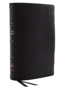 Cover image for Nkjv, Reference Bible, Classic Verse-By-Verse, Center-Column, Premium Goatskin Leather, Black, Premier Collection, Red Letter Edition, Comfort Print, isbn: 9780785231271