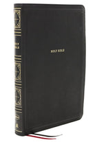 Cover image for Nkjv, Thinline Bible, Giant Print, Leathersoft, Black, Red Letter Edition, Comfort Print, isbn: 9780785231714