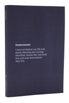 Cover image for NKJV Bible Journal - Deuteronomy, Paperback, Comfort Print, isbn: 9780785235811