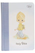 Cover image for Nkjv, Precious Moments Small Hands Bible, Blue, Hardcover, Comfort Print, isbn: 9780785238638