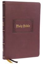 Cover image for KJV Holy Bible: Large Print Thinline, Brown Leathersoft, Red Letter, Comfort Print: King James Version, isbn: 9780785241904