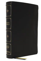 Cover image for Nkjv, Large Print Verse-By-Verse Reference Bible, MacLaren Series, Leathersoft, Black, Comfort Print, isbn: 9780785241997