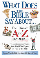 Cover image for The What Does the Bible Say about, isbn: 9780785242703