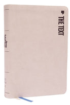 Cover image for The Text Bible: Uncover the Message Between God, Humanity, and You (Net, Stone Leathersoft, Comfort Print), isbn: 9780785248347