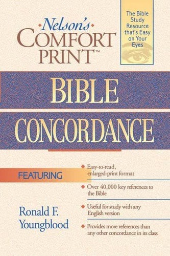 Cover image for Comfort Print Bible Concordance, isbn: 9780785248552