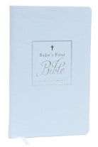Cover image for Kjv, Baby's First New Testament, Leathersoft, Blue, Red Letter, Comfort Print, isbn: 9780785253396