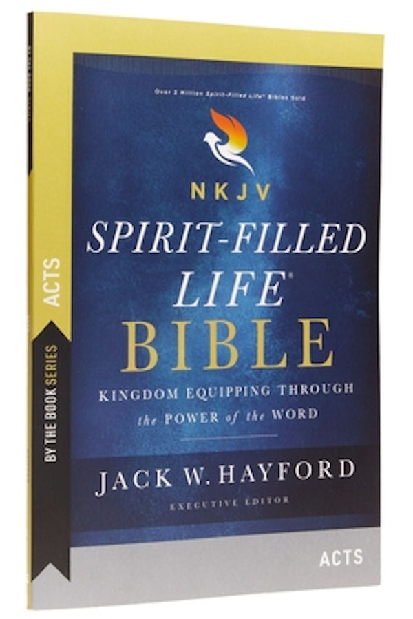Cover image for By the Book Series: Spirit-Filled Life, Acts, Paperback, Comfort Print, isbn: 9780785255598