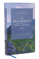 Cover image for Nasb, MacArthur Daily Bible, 2nd Edition, Hardcover, 1995 Text, Comfort Print, isbn: 9780785257639