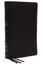 Cover image for KJV Holy Bible: Large Print Thinline, Black Goatskin Leather, Premier Collection, Red Letter, Comfort Print: King James Version, isbn: 9780785257653