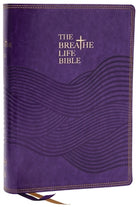 Cover image for The Breathe Life Holy Bible: Faith in Action (Nkjv, Purple Leathersoft, Thumb Indexed, Red Letter, Comfort Print), isbn: 9780785263609