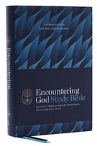 Cover image for Encountering God Study Bible: Insights from Blackaby Ministries on Living Our Faith (Nkjv, Hardcover, Red Letter, Comfort Print), isbn: 9780785266709