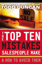 Cover image for The Top Ten Mistakes Salespeople Make and How to Avoid Them, isbn: 9780785287803