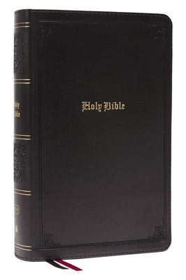 Cover image for KJV Holy Bible: Large Print Single-Column with 43,000 End-Of-Verse Cross References, Black Leathersoft, Personal Size, Red Letter, Comfort Print: King James Version, isbn: 9780785291039