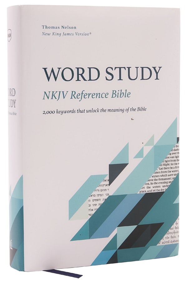 Cover image for Nkjv, Word Study Reference Bible, Hardcover, Red Letter, Thumb Indexed, Comfort Print, isbn: 9780785292814