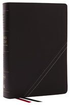 Cover image for Nkjv, Word Study Reference Bible, Bonded Leather, Black, Red Letter, Comfort Print, isbn: 9780785292869