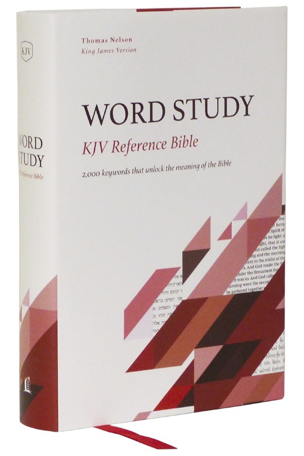 Cover image for Kjv, Word Study Reference Bible, Hardcover, Red Letter, Comfort Print, isbn: 9780785294894