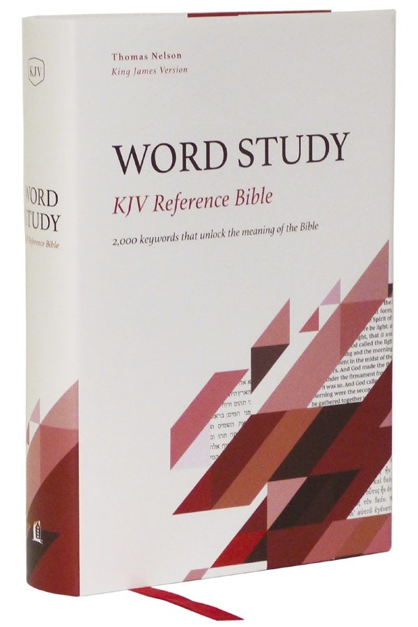 Cover image for Kjv, Word Study Reference Bible, Hardcover, Red Letter, Thumb Indexed, Comfort Print, isbn: 9780785294900
