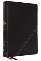 Cover image for Kjv, Word Study Reference Bible, Leathersoft, Black, Red Letter, Comfort Print, isbn: 9780785294917
