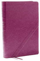 Cover image for Kjv, Word Study Reference Bible, Leathersoft, Pink, Red Letter, Comfort Print, isbn: 9780785294948