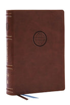 Cover image for Life in Christ Bible: Discovering, Believing, and Rejoicing in Who God Says You Are (Nkjv, Brown Leathersoft, Red Letter, Comfort Print), isbn: 9780785295990