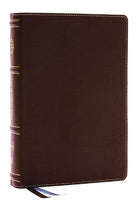 Cover image for Life in Christ Bible: Discovering, Believing, and Rejoicing in Who God Says You Are (Nkjv, Brown Bonded Leather, Thumb Indexed, Red Letter, Comfort Print), isbn: 9780785296263