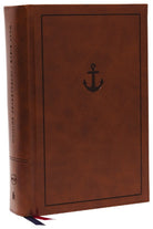 Cover image for Nkjv, Interleaved Bible, Journal Edition, Leathersoft Over Board, Brown, Red Letter, Comfort Print, isbn: 9780785296355