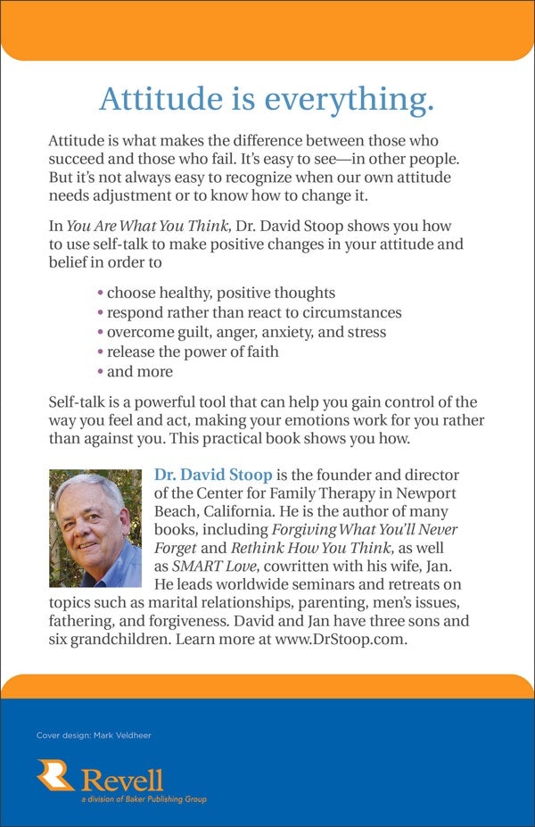 Cover image for You Are What You Think, isbn: 9780800728366