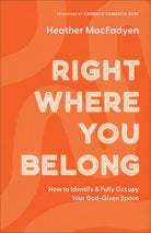Cover image for Right Where You Belong, isbn: 9780800742898