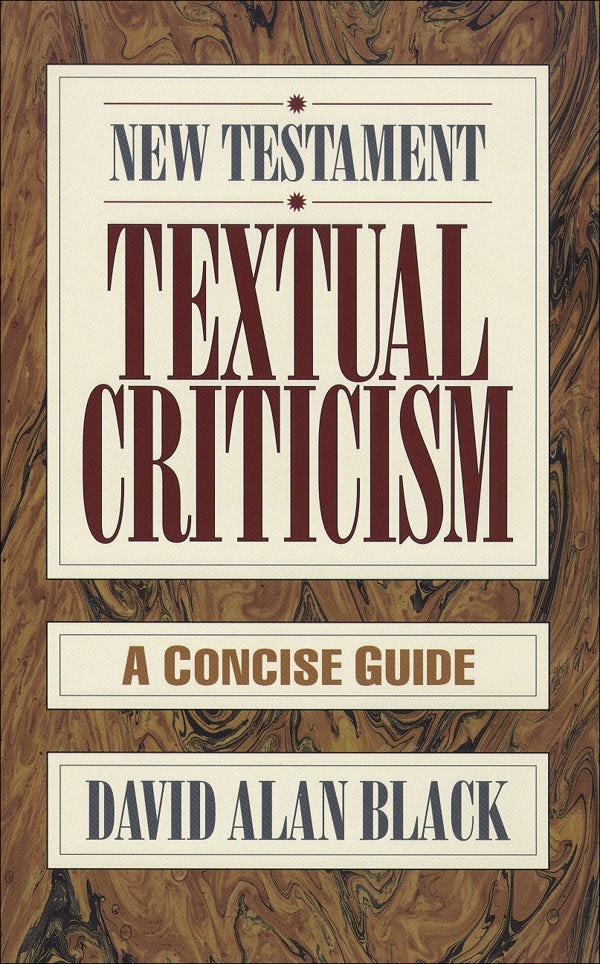 Cover image for New Testament Textual Criticism, isbn: 9780801010743