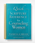Cover image for Quick Scripture Reference for Counseling Women, isbn: 9780801015809