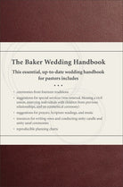 Cover image for The Baker Wedding Handbook, isbn: 9780801019678
