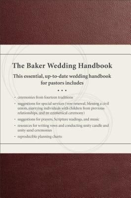 Cover image for The Baker Wedding Handbook, isbn: 9780801019678