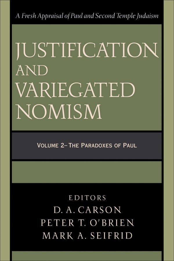 Cover image for The Paradoxes of Paul, isbn: 9780801027413