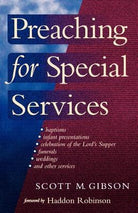 Cover image for Preaching for Special Services, isbn: 9780801091117