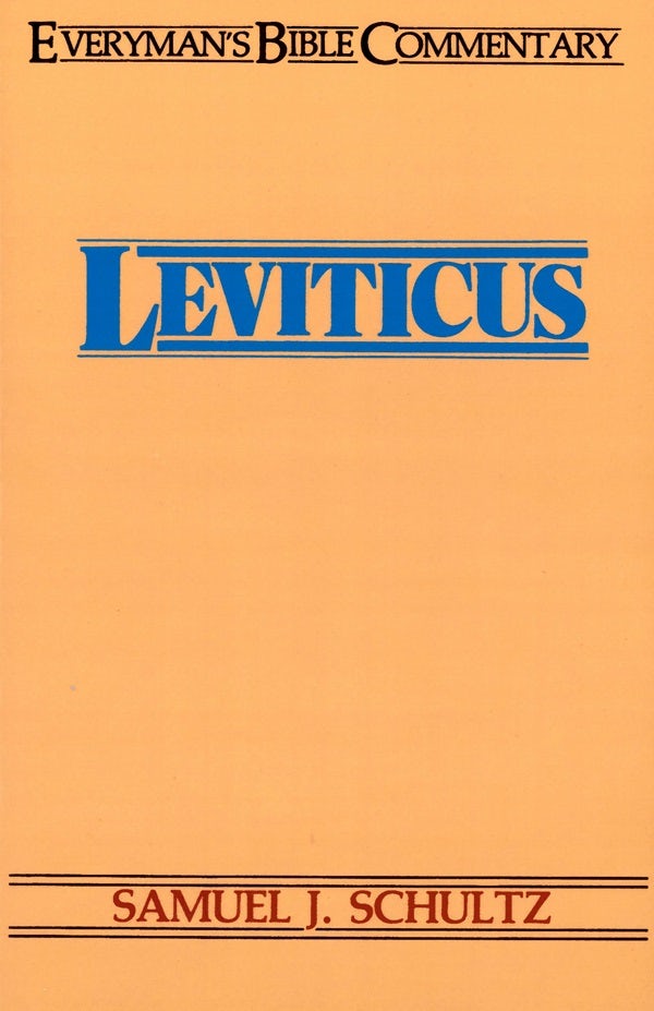 Cover image for Leviticus- Everyman's Bible Commentary, isbn: 9780802402479