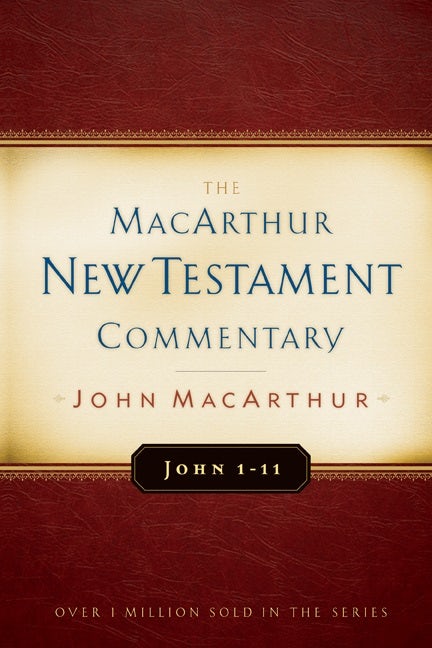 Cover image for John 1-11 MacArthur New Testament Commentary, isbn: 9780802407719