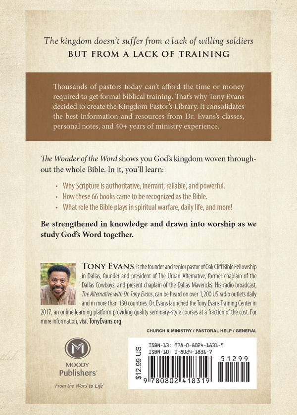 Cover image for The Wonder of the Word, isbn: 9780802418319