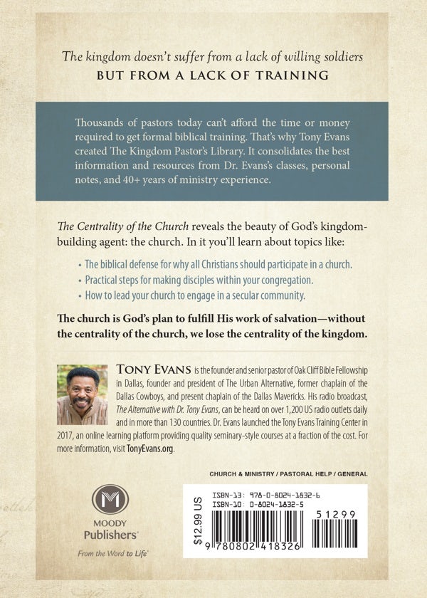 Cover image for The Centrality of the Church, isbn: 9780802418326