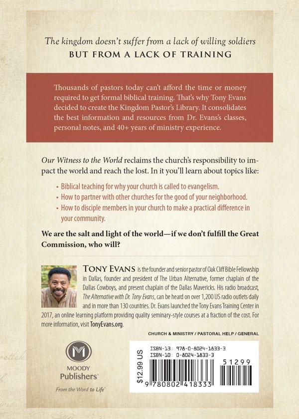 Cover image for Our Witness to the World, isbn: 9780802418333