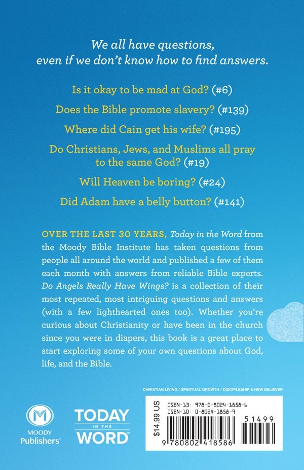 Cover image for Do Angels Really Have Wings?, isbn: 9780802418586