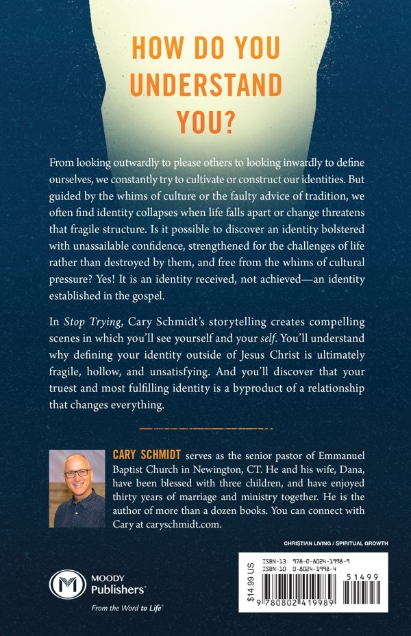 Cover image for Stop Trying, isbn: 9780802419989